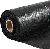 VEVOR Geweven tuindoek, 91,4 m x 1,83 m, onkruidbescherming, geweven, uv-bescherming, 11,7 kg, voor opritten, terrassen, voorkomt onkruid en ook ideaal voor tuinpaden