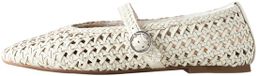 Next - Dames - Forever Comfort® gevlochten leren Mary Jane-ballerina's - Wit
