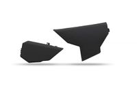 UFO PLAST Deksel filterbox zwart Husqvarna FE 350 2024-2024