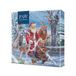 PAW Papieren servetten, 3-laags (33 x 33 cm), 20 stuks, papieren servetten met kerst-, winter- en snoepmotief, ideale tafeldecoratie voor Kerstmis (Cadeautjes van de kerstman)