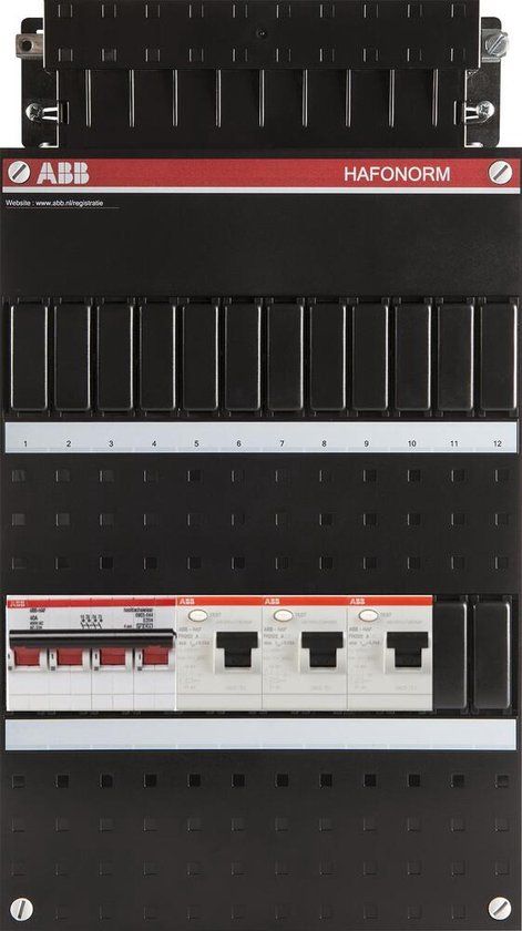 ABB Hafonorm Installatiekast - Groepenkast met installatie automaat - E37AQ