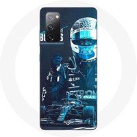 Maniacase Samsung Galaxy S20 FE Hoesje Formule 1 Valtteri Bottas F1 Racer Zwart