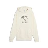 PUMA Varsity fleece hoodie voor Heren, Wit, Maat L