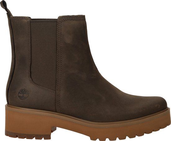 Timberland Carnaby Cool Mid Chelseaboots - Dames - Groen - Maat: 38