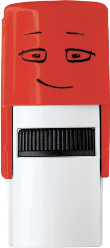 COLOP little NIO Vervangingsstempelkussen – Brave Red (2 stuks)