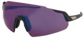 Alpina Zonnebril Turbo Air Q-Lite Black Matt/Blue Mirror/Pink