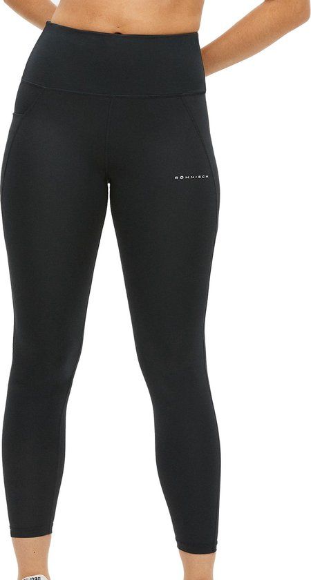 Rohnisch Röhnisch Flattering Curved High Waist Tight Dames - Zwart - Maat XXL