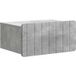 Vidaxl Table de chevet murale gris béton 49 x 34,5 x 24 cm