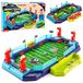 2-in-1 jeu de baby-foot et de hockey sur table pour 2 joueurs