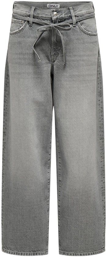 ONLY ONLGIANNA Straight fit jeans ONLGIANNA Mid waist Baggy fit Jeans - Medium Grey Denim - W26 X L30