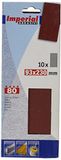 Kivec IMP3133 Schuurblok Schuurbladen 93 x 230 mm Korrel 80 (10 stuks)