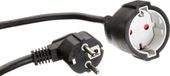 UNITEC 44566 geaard contact - verlenging, kunststof - kabel H05VV-F 3G 1,5 mm²