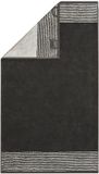 Cawoe Cawö Gastendoekje Luxury Home Two-Tone Basalt 30x50 cm