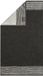 Cawoe Cawö Gastendoekje Luxury Home Two-Tone Basalt 30x50 cm
