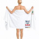 Komfortec Badhanddoek 100x200 cm Wit