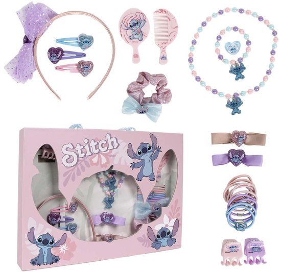 disney,lilo_and_stitch Disney Lilo en Stitch sieraden en haaraccessoires set