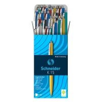 Schneider balpen K15 assorti (50 stuks)