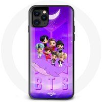 Maniacase Hoesje voor Iphone 13 Pro Max BTS TinyTAN Animation RM Poster Jin Suga J-Hope Jimin Jungkook Et V Zero O'Clock