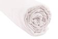 Easy Dort Hoeslaken van biologisch katoen 90cm x 140cm wit