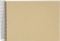 Goldbuch Spiraal fotoalbum Bella Vista Beige 24x17 cm