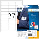 Herma 4511 - Etiketten (A4) - 63.5 x 29.6 mm - Wit