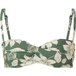 s.Oliver Mix & match bikinitop met bandeaumodel en bloemenmotief