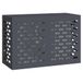 vidaXL Airconditioner hoes Antraciet 90 x 40 x 60 cm Staal