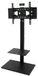 StarTech FFRF-U-660XZ TV-standaard - Vloer-plafond model - Geschikt voor televisies tot 178 cm - VESA 600 x 400 - Max. 40 kg - Vaste montage - Zwart