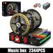 Kit de construction de boîte à musique - Modèle 10170 - Avec moteur - Petites briques - Fonctionne sur piles - Modèle de construction - À partir de 14 ans - Dans son emballage d'origine