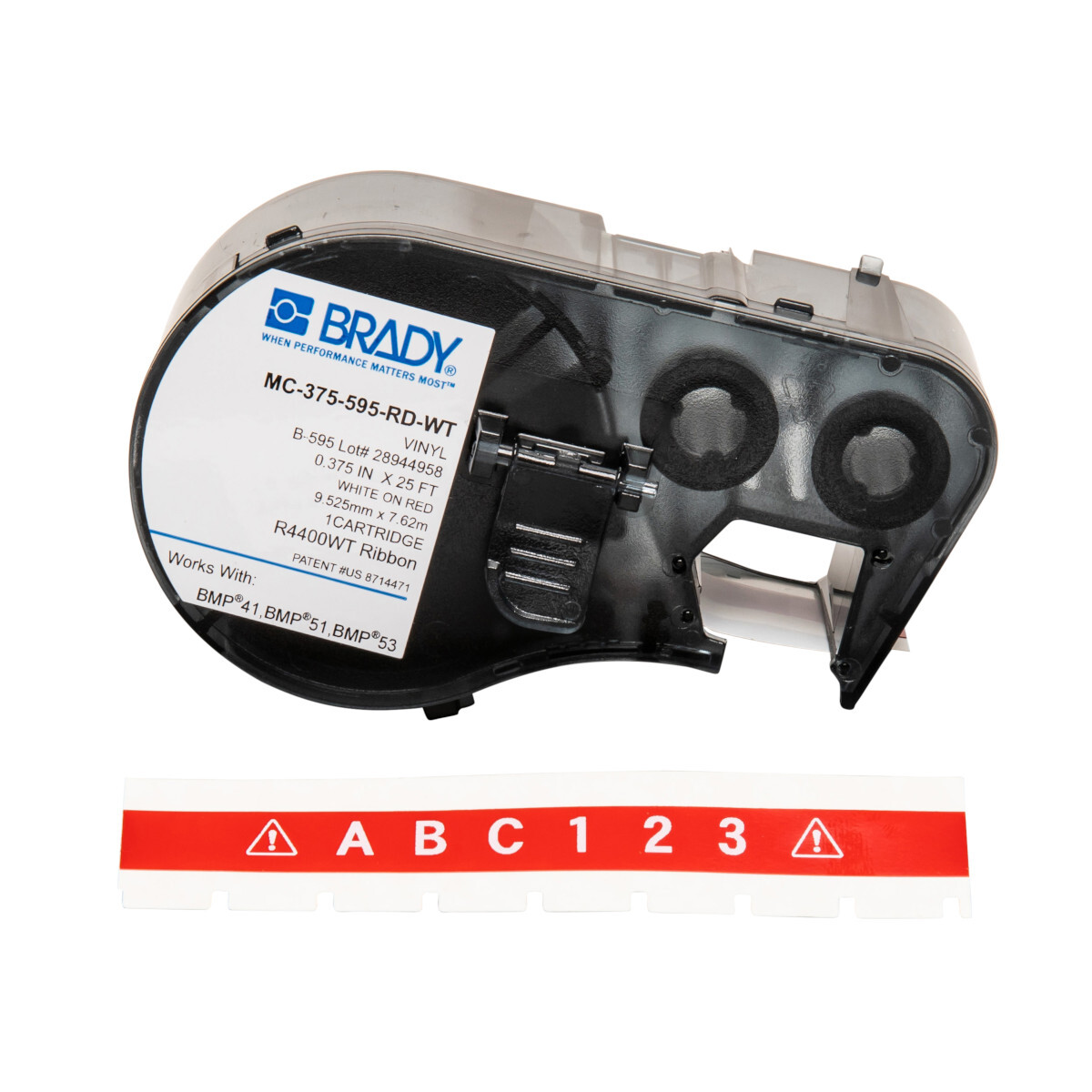 Brady MC-375-595-RD-WT