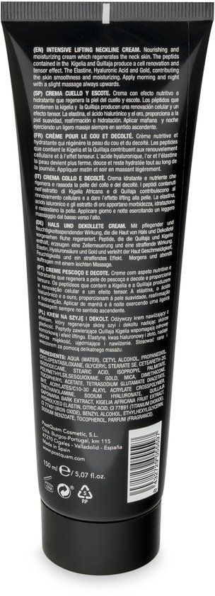 POSTQUAM SKIN CARE LUXE GOUD INTENSIV LIFTENDE CRÈME VOOR HET DECOLLETÉ 150ml