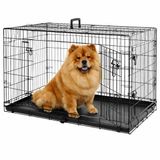 Flamingo Hondenbench XL - Black - 109x70x77 cm - For Large Dogs