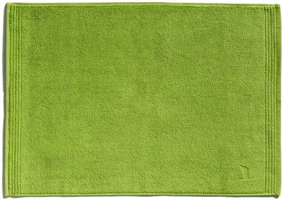 möve Superwuschel douchemat 50 x 70 cm van 100% katoen, peridot