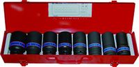King Tony 6458 MP Impact steeksleutel, 3/4 inch, set van 8