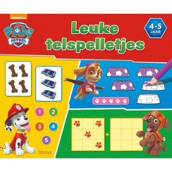 Deltas/Chantecler Paw Patrol - Leuke Telspelletjes