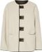 Pieces Jas Pcjulie Reversible Teddy Coated Jac 17158931 Birch/dark Brown Dames Maat - M
