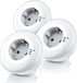 Brandson Veilleuse LED avec connecteur intermédiaire & couleurs sélectionnables - Blanc/Vert/Bleu, Capteur de luminosité et capteur crépusculaire intégrés, 230 V AC, 50 Hz
