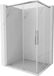 Mexen Rox Duo Schuifdouchecabine 90 x 85 cm, transparant, chroom