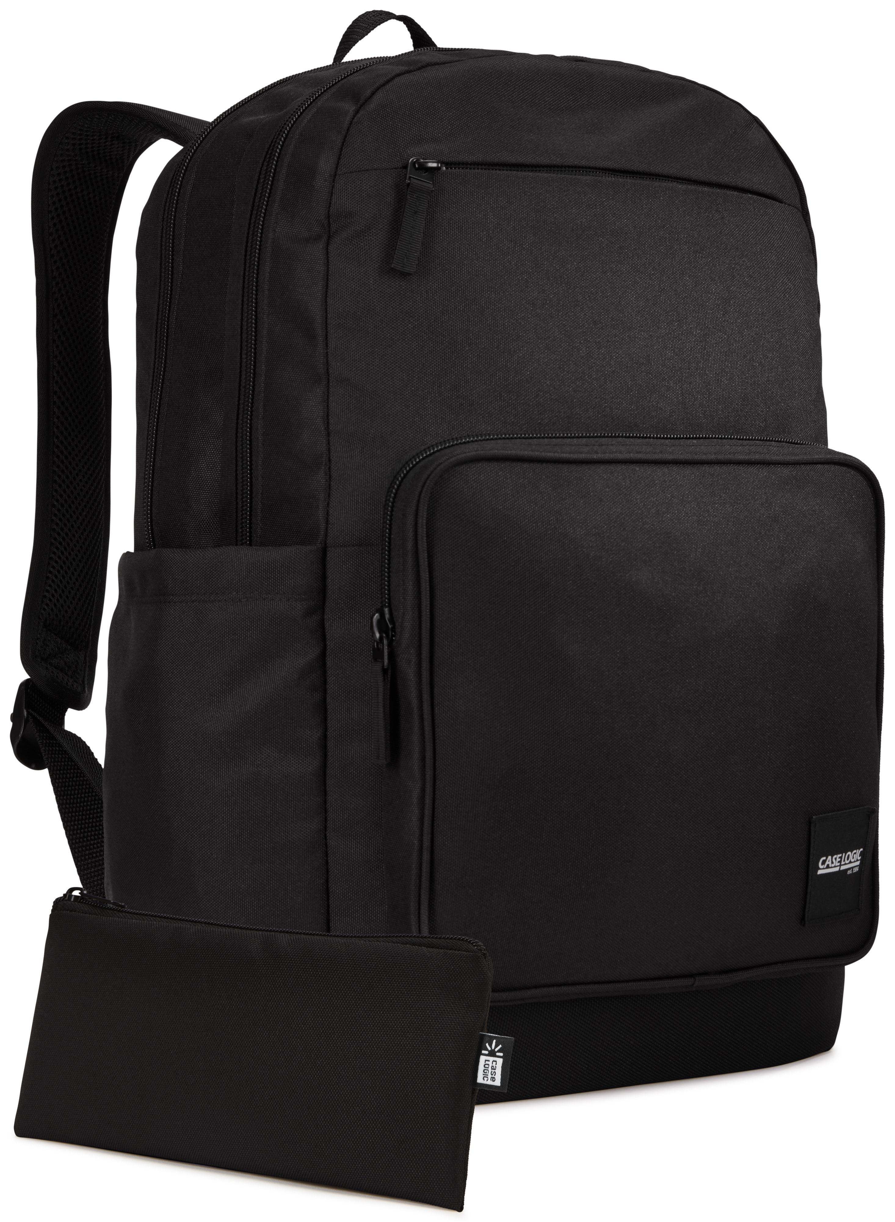 Case Logic Campus Query 29L Black Backpack - Recycled Polyester