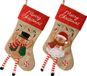 Decoris Kous polyester l40b25h0.5 cm rood a2 kerst