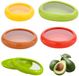 Ibenzoa® 4 pièces Boîtes de conservation avec couvercle en silicone - Universel et réutilisable