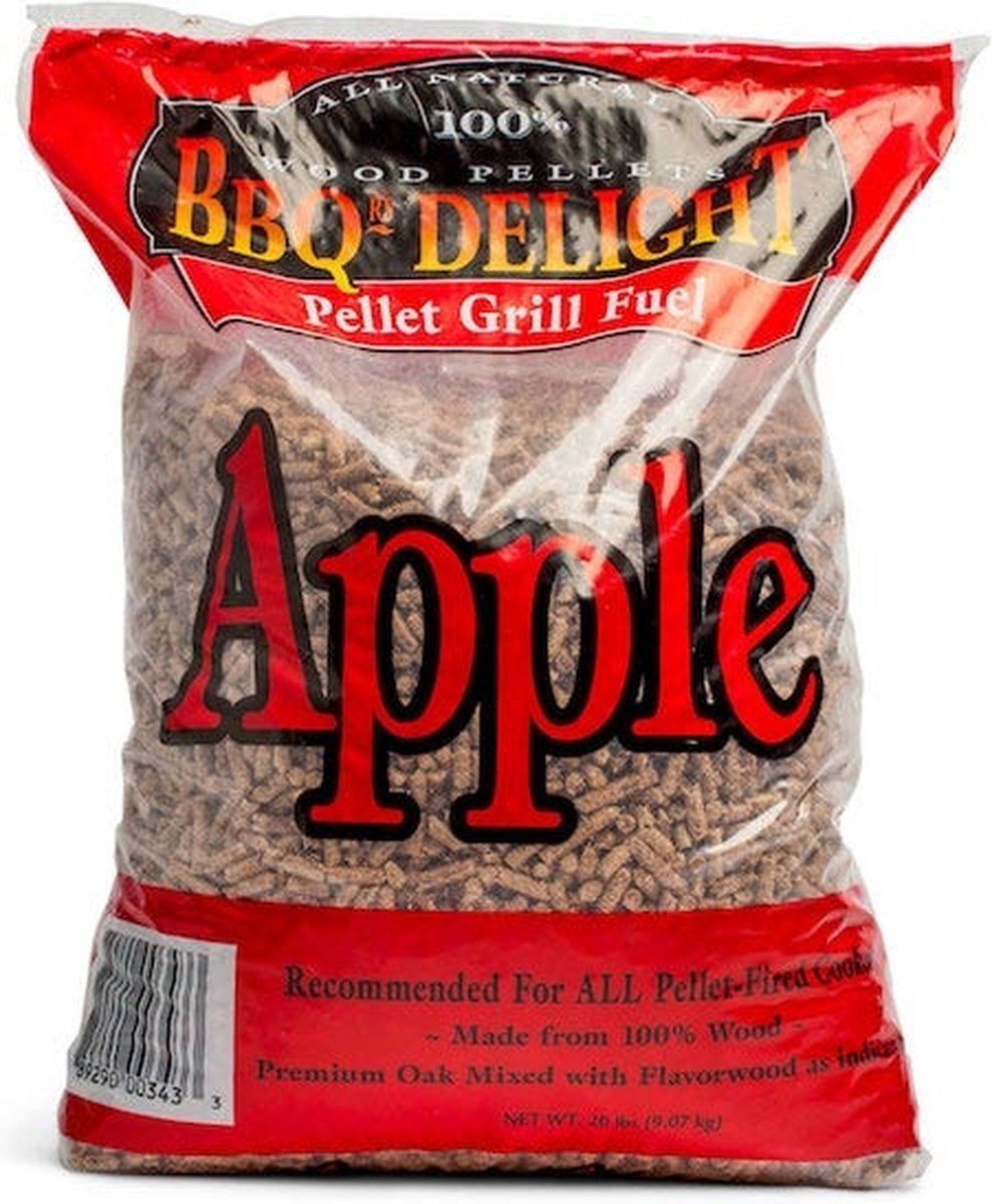 BBQr's Delight Appel pellets 9,07 kg - Barbecue pellets - rookmot