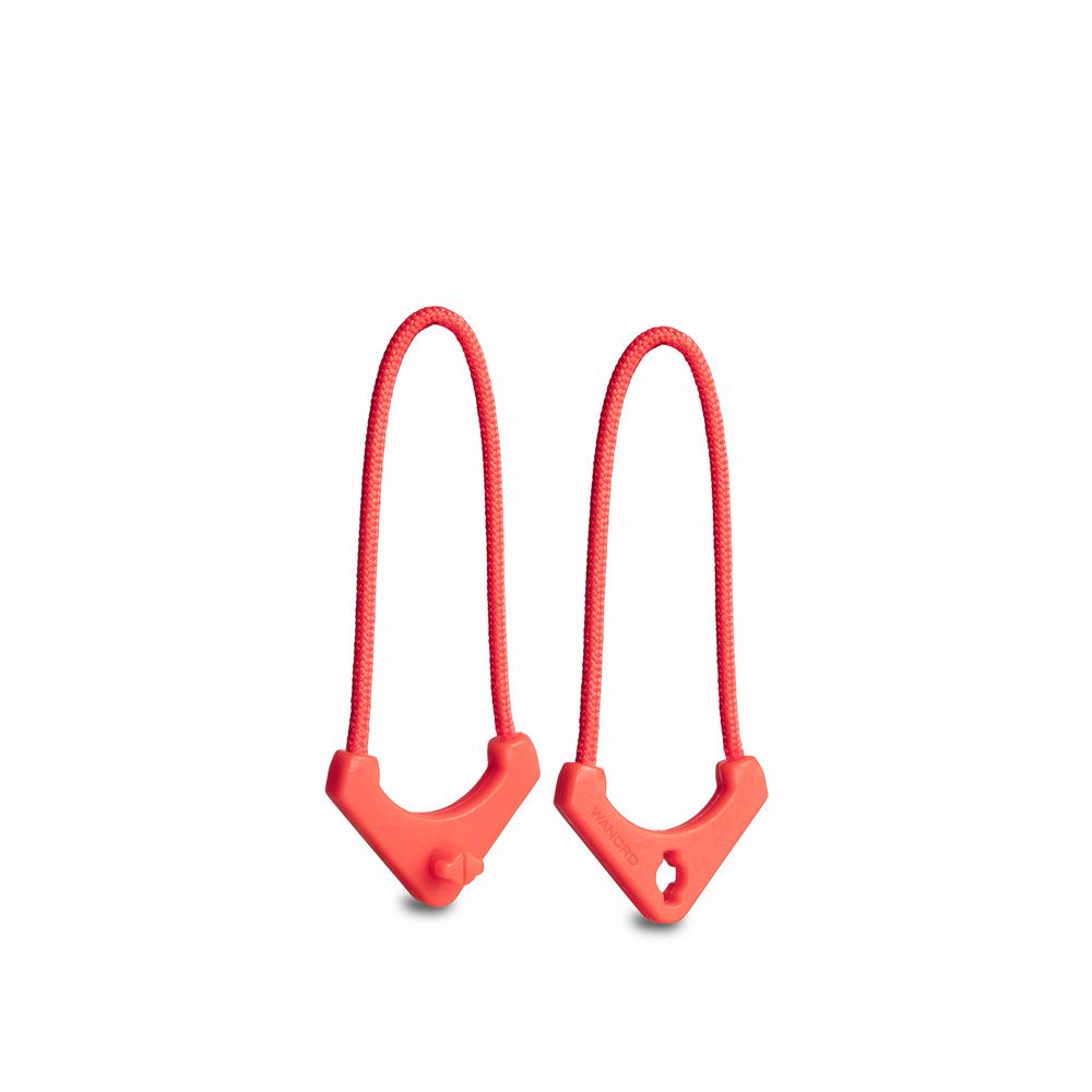 WANDRD WORRYLESS Zipper Puller, Red