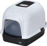 Laroy Group Ebi Cat House Eclipse - Gesloten Kattenbak - Zwart/Wit - 43x56x40cm