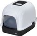 Laroy Group Ebi Cat House Eclipse - Gesloten Kattenbak - Zwart/Wit - 43x56x40cm