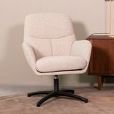 LABEL51 Fauteuil Chill Zone - Naturel - Stof