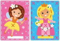 Vervaco Borduurkaart kit - Prinses en de fee set van 2 - PN-0157764