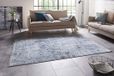 Nouristan Design vloerkleed Pina blauw/grijs 120x170 cm