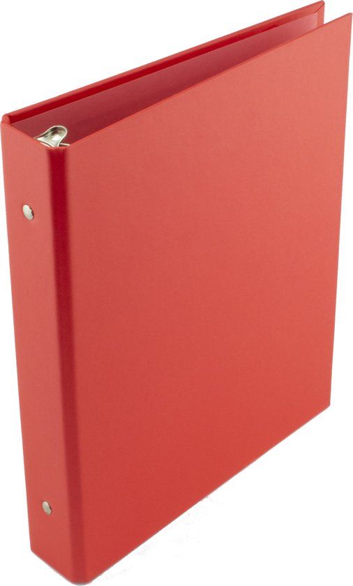 Kangaro kartonnen ringband met 17 O ringen rood A 5