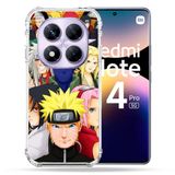 Cokitec Xiaomi Redmi Note 14 Pro 5G Manga Naruto Team Versterkte hoes